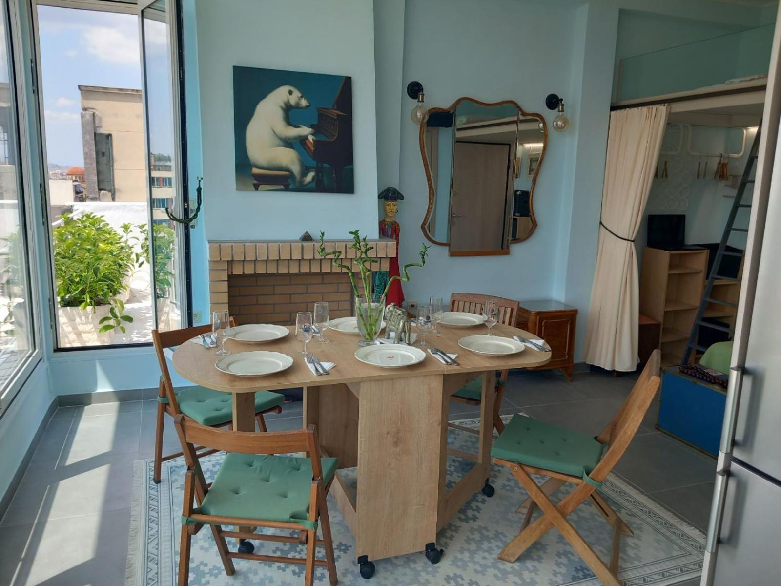 Acropolis Panoramic Studio Atina Dış mekan fotoğraf